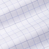 Regals White Check Cutaway Cotton Shirt - John Ellies