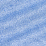 Kryox Blue Plain Linen Shirt - John Ellies