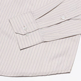 Peisky Khaki Cotton Stripes Shirt - John Ellies