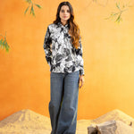 Bloom Green Design Cotton Women Shirt - John Ellies