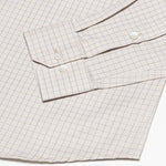 Peisky Khaki Check Cotton Shirt - John Ellies