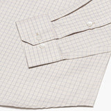 Peisky Khaki Check Cotton Shirt - John Ellies