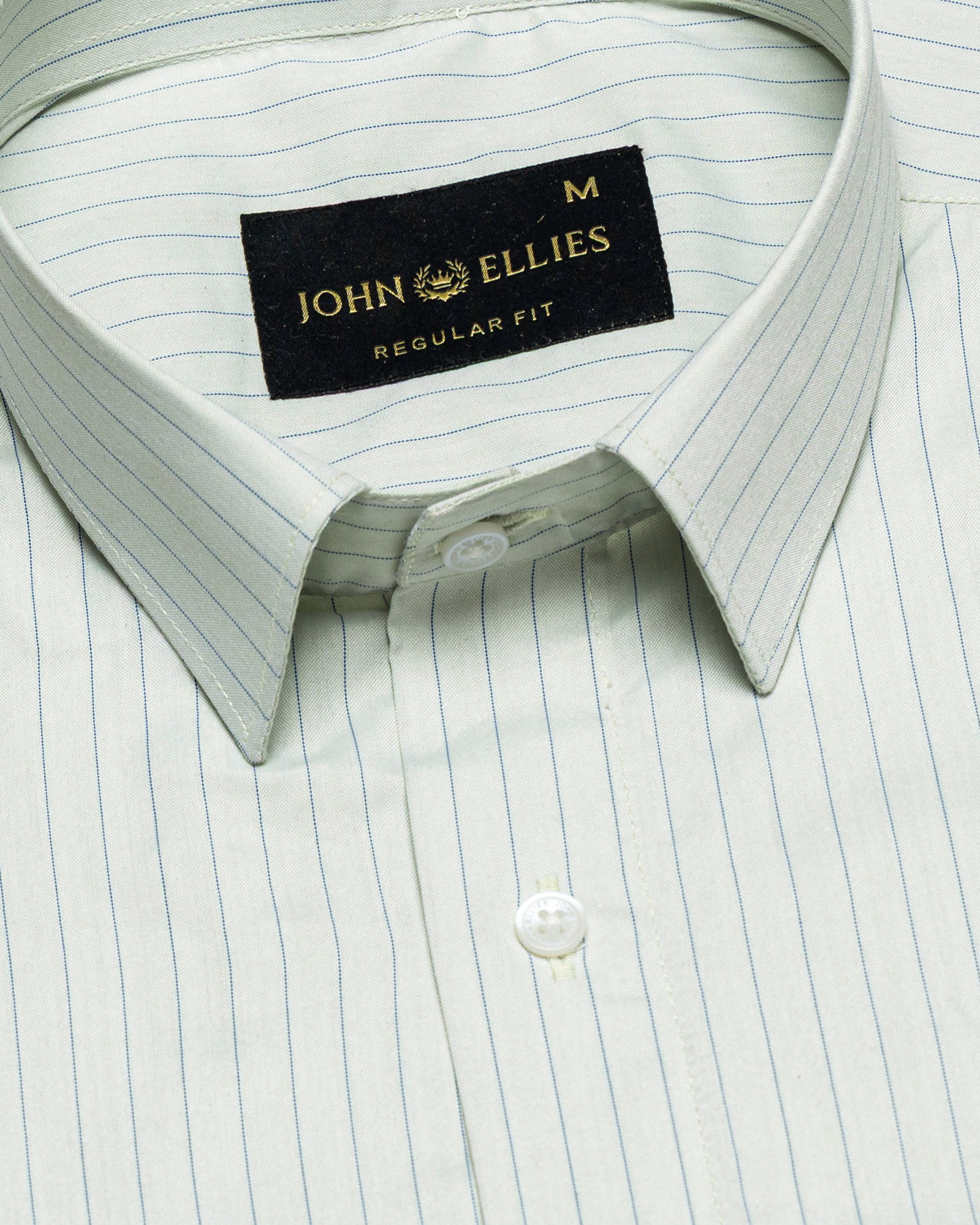 Peisky Olive Stripes Cotton Shirt - John Ellies