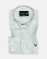 Peisky Olive Check Cotton Shirt