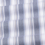 Rubern Navy Blue Stripes Button Down Cotton Shirt - John Ellies