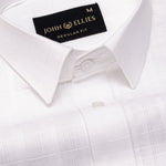 Veda White Stripes Linen Shirt - John Ellies