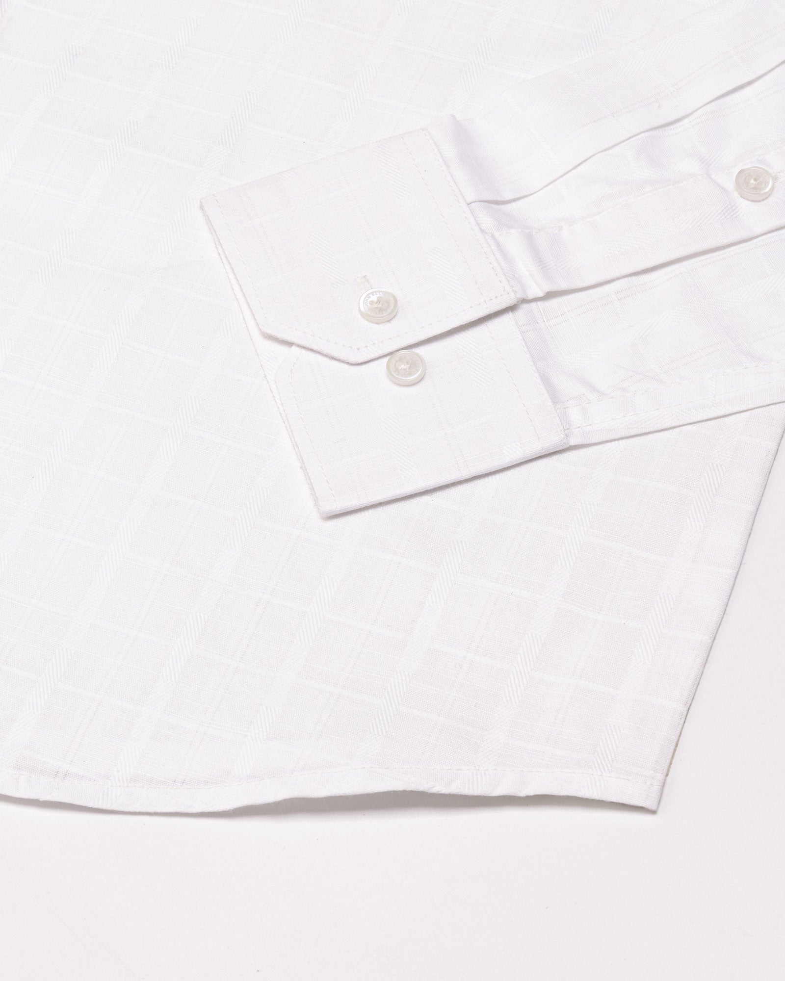Veda White Stripes Linen Shirt - John Ellies