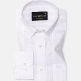 Veda White Stripes Linen Shirt