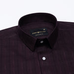 Veda Purple Stripes Linen Shirt - John Ellies