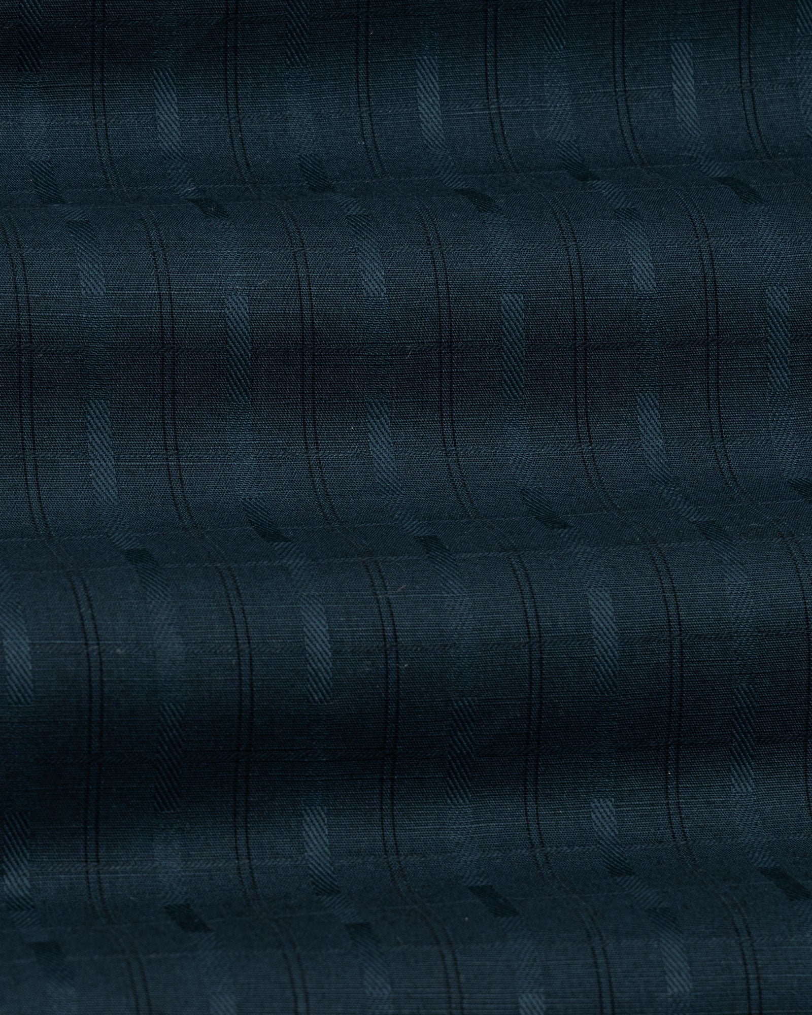 Veda Teal Stripes Linen Shirt - John Ellies