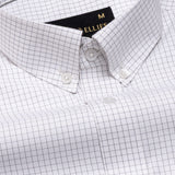 Jynx Black Check Button Down Cotton Shirt