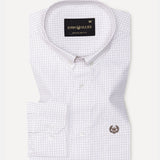 Jynx Brown Check Button Down Cotton Shirt