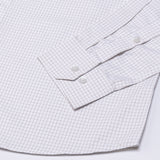 Jynx Brown Check Button Down Cotton Shirt