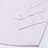 Jynx Purple Check Button Down Cotton Shirt