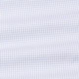 Jynx Blue Check Button Down Cotton Shirt