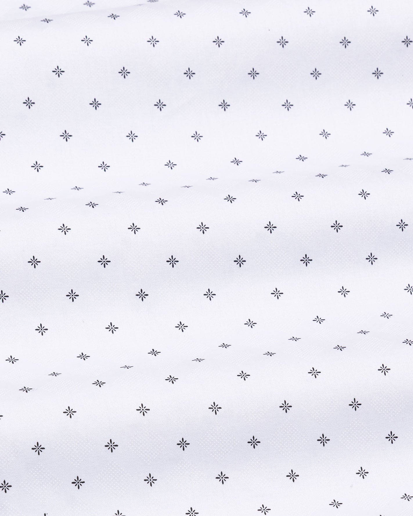 Santry Black Star Geometric Printed Cotton Shirt - John Ellies