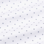 Santry Navy Blue Star Geometric Printed Cotton Shirt - John Ellies