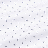 Santry Navy Blue Star Geometric Printed Cotton Shirt - John Ellies