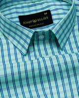 Celsi Lime Check Cotton Shirt