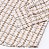 Floxiix Brown Check Cotton Shirt - John Ellies