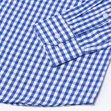 Floxiix Blue Check Cotton Shirt - John Ellies