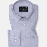 Floxiix Grey Check Cotton Shirt - John Ellies