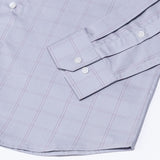 Floxiix Grey Check Cotton Shirt - John Ellies