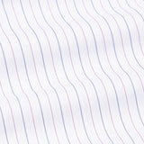 Serene Pink Stripes Button Down Cotton Shirt - John Ellies