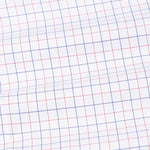 Ruvin Red Check Button Down Cotton Shirt - John Ellies
