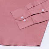 Griphen Pink Plain Button Down Cotton Shirt - John Ellies