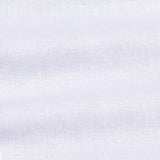 Madrix White Plain Mandarin Linen Shirt - John Ellies