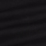 Madrix Black Plain Mandarin Cotton Shirt - John Ellies