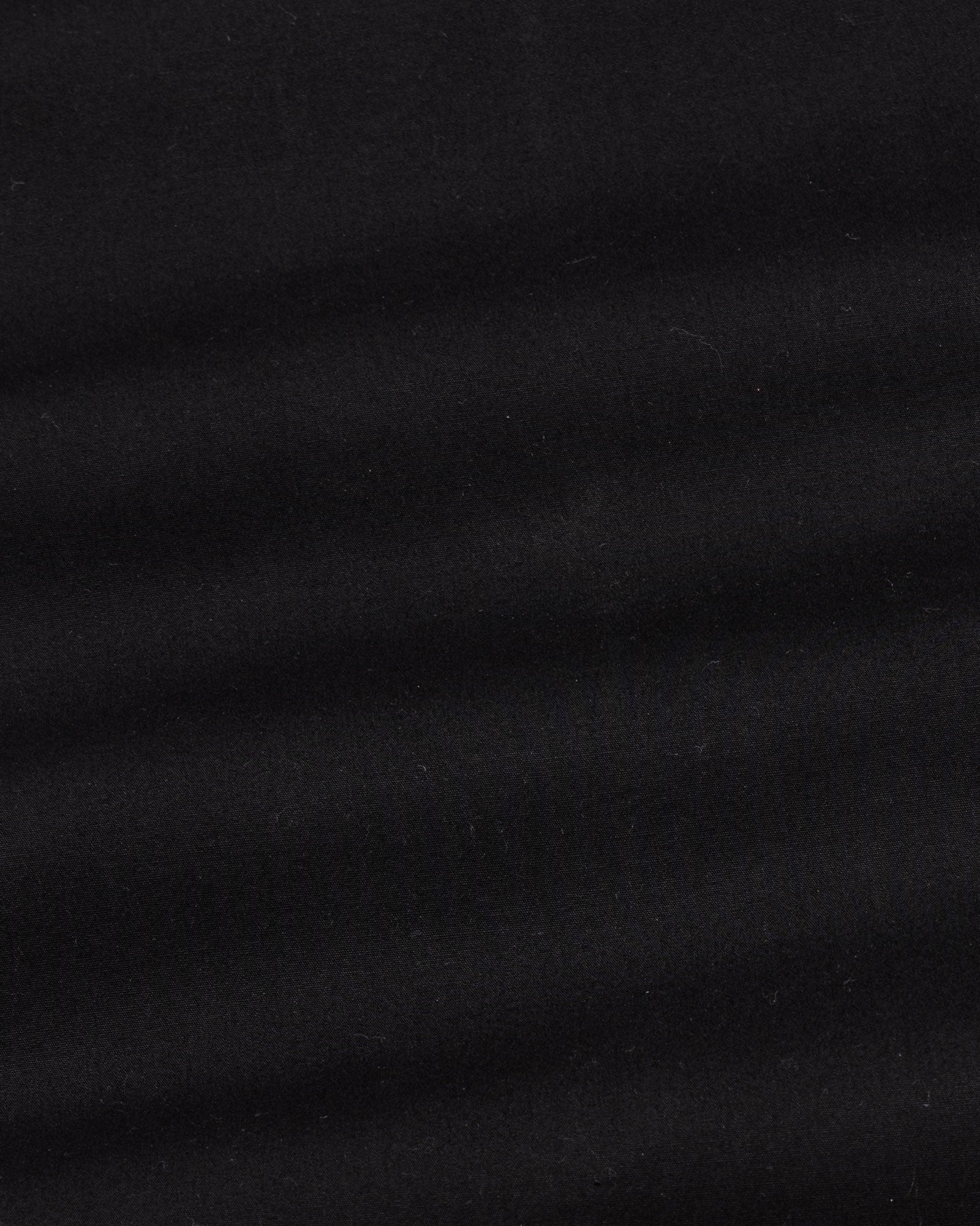 Madrix Black Plain Mandarin Cotton Shirt - John Ellies