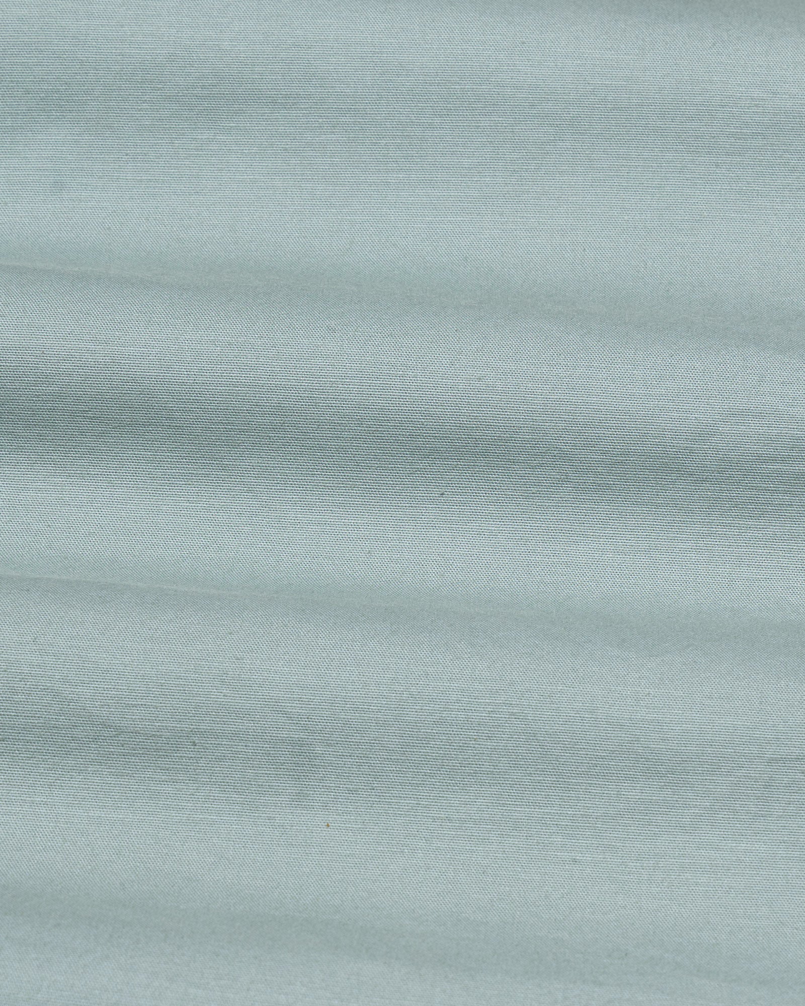 Xenors Soft Olive Plain Double Pocket Cotton Shirt - John Ellies