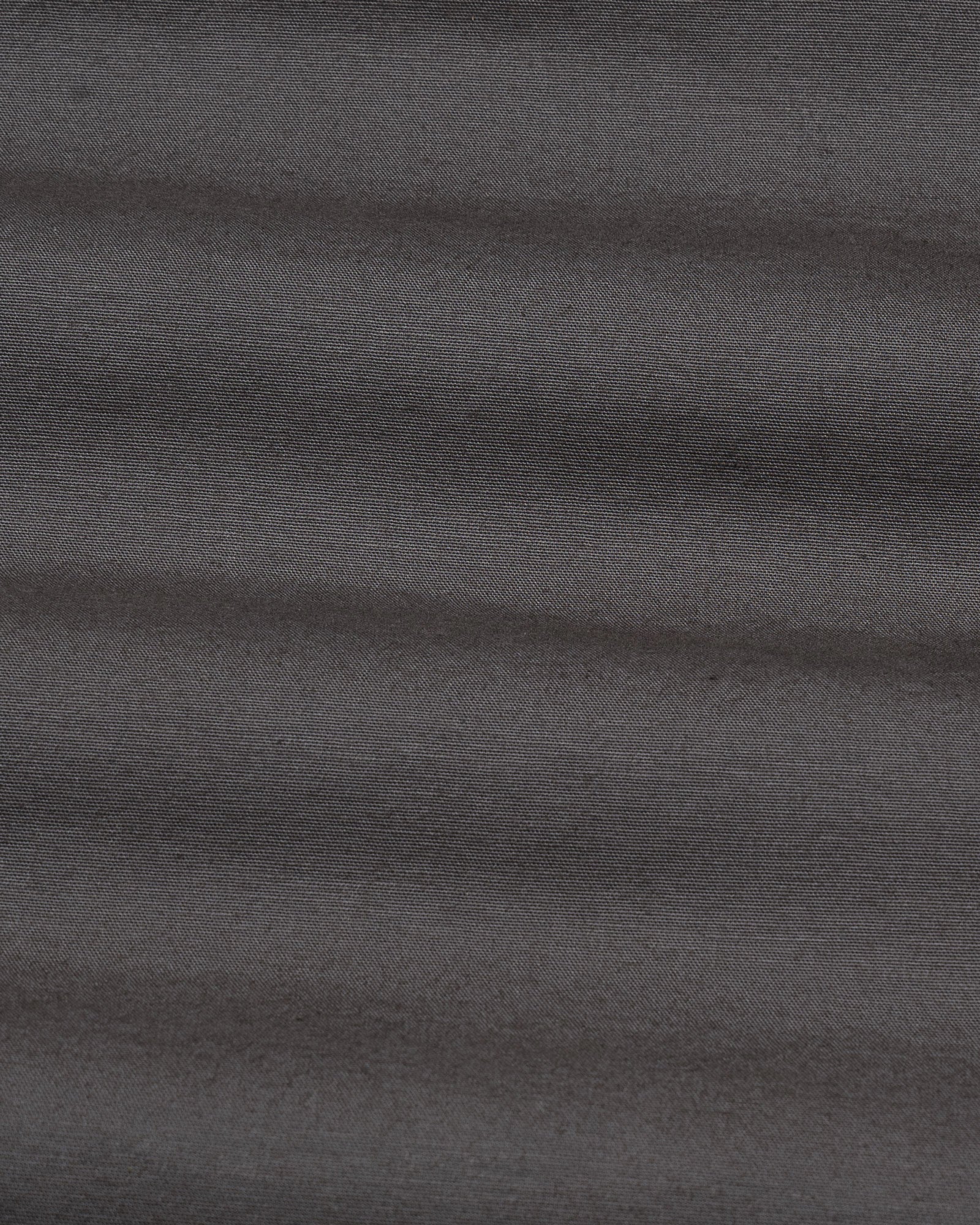 Xenors Ash Brown Plain Double Pocket Cotton Shirt - John Ellies