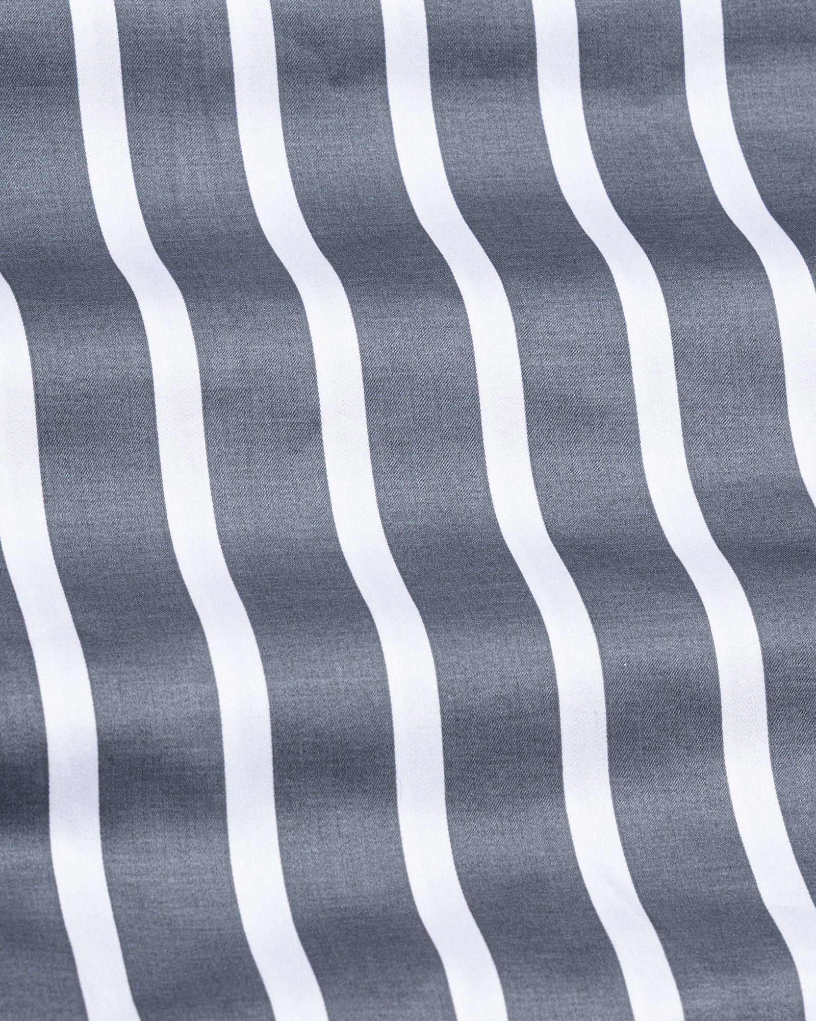 Cardinal Grey Premium Cotton Stripes Shirt - John Ellies