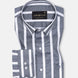 Cardinal Grey Premium Cotton Stripes Shirt - John Ellies