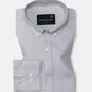 Regent Silver Plain Button Down Oxford Cotton Shirt - John Ellies