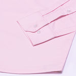 Regent Pink Plain Button Down Oxford Cotton Shirt - John Ellies