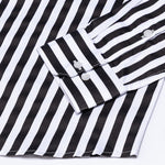 Holend Black Premium Cotton Stripes Shirt - John Ellies