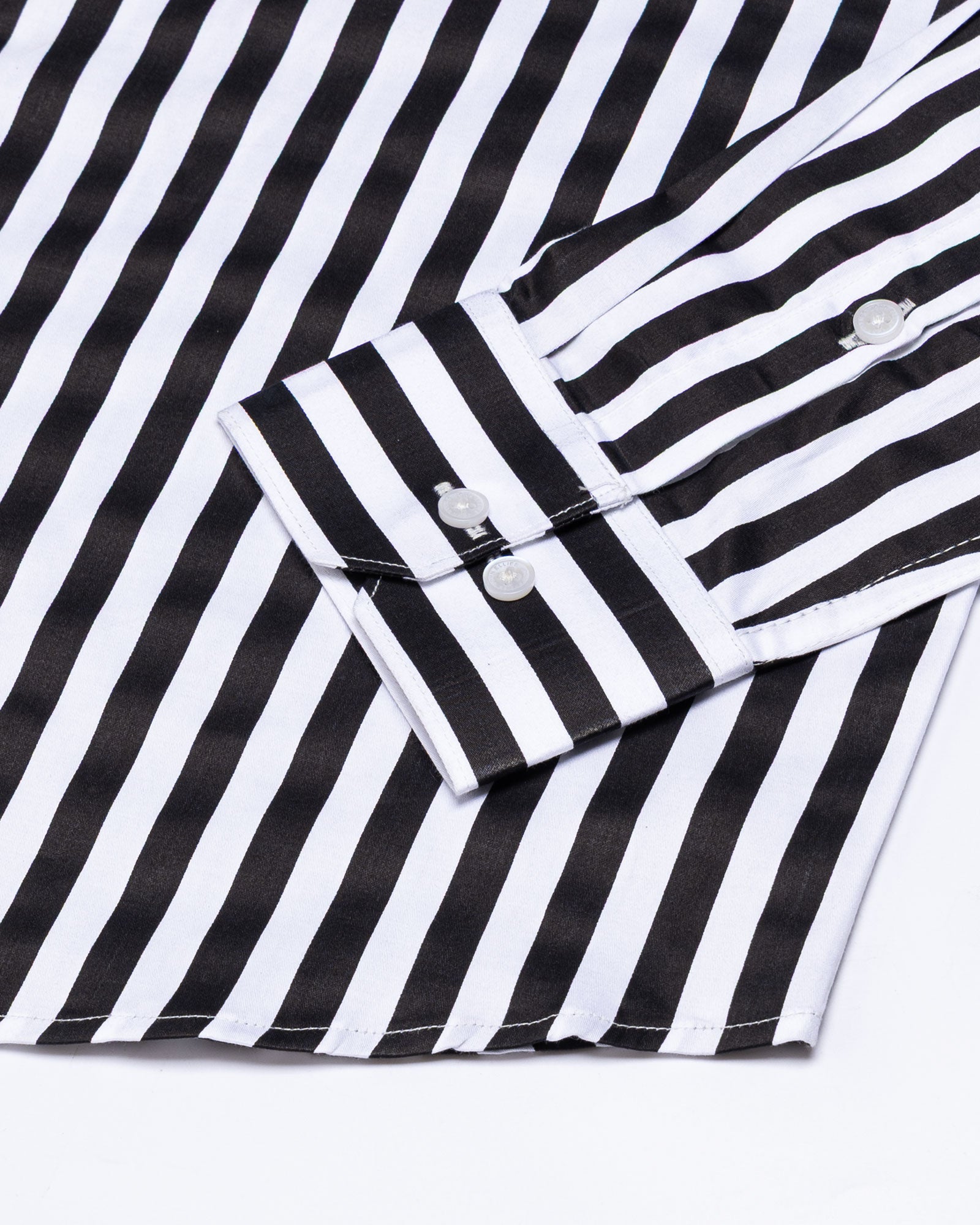 Holend Black Premium Cotton Stripes Shirt - John Ellies