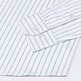 Magath Green Premium Cotton Stripes Shirt - John Ellies