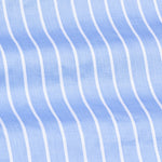 Magath Soft Blue Stripes Premium Cotton Shirt - John Ellies