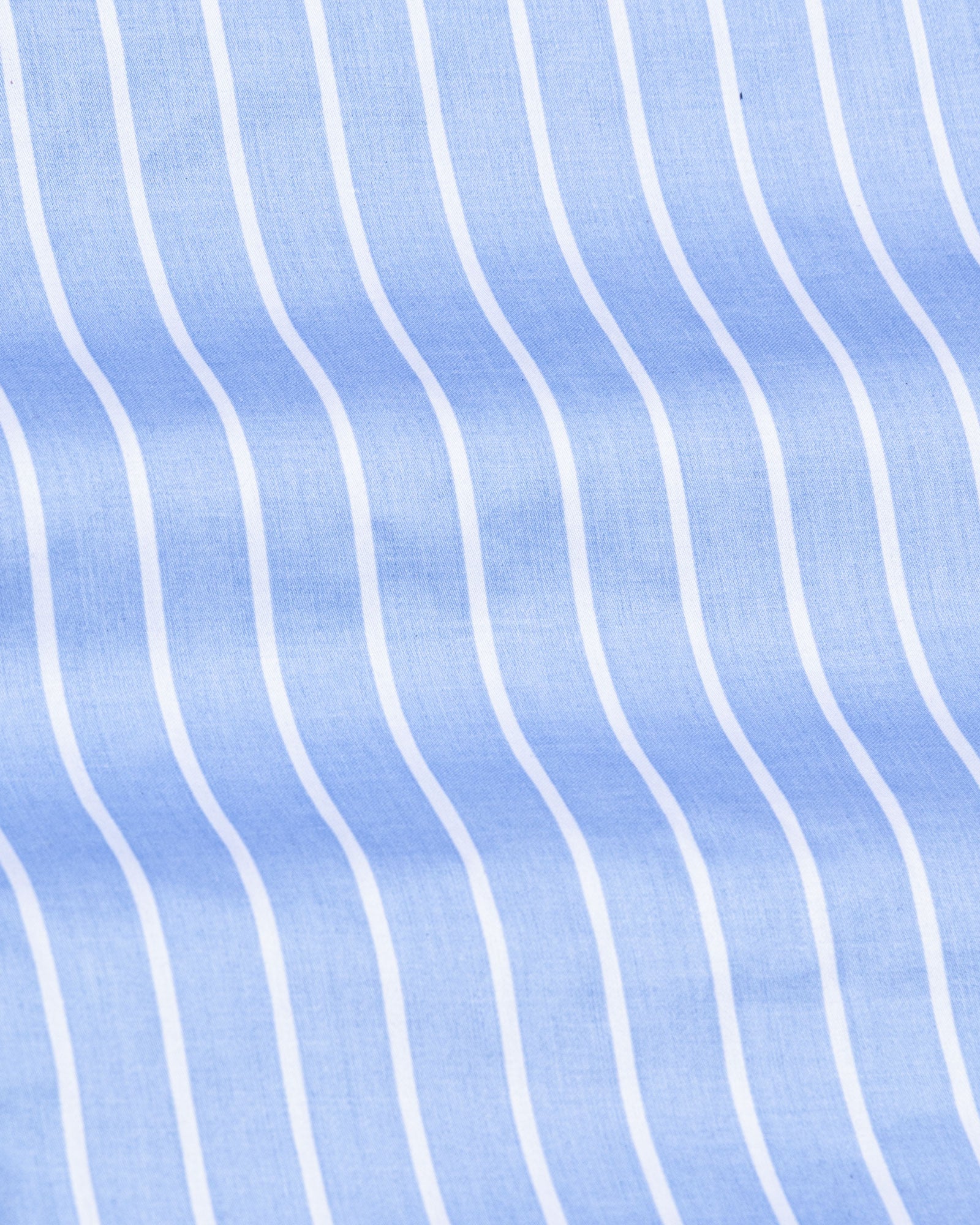 Magath Soft Blue Stripes Premium Cotton Shirt - John Ellies