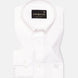 Zink White Plain Cotton Shirt - John Ellies