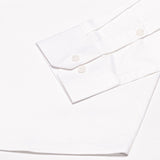 Zink White Plain Cotton Shirt - John Ellies