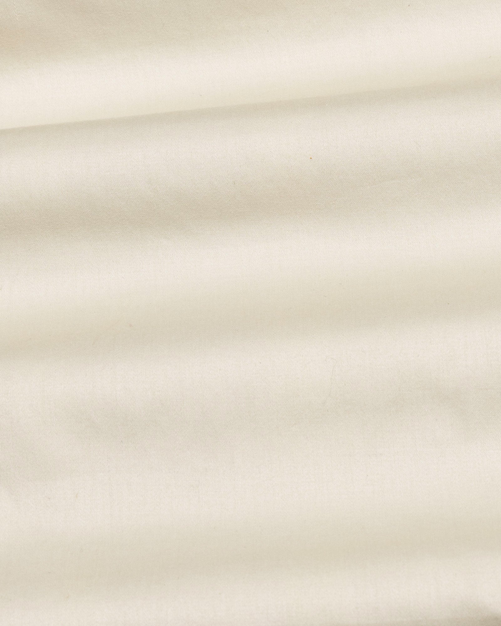 Zink Cream Plain Cotton Shirt - John Ellies