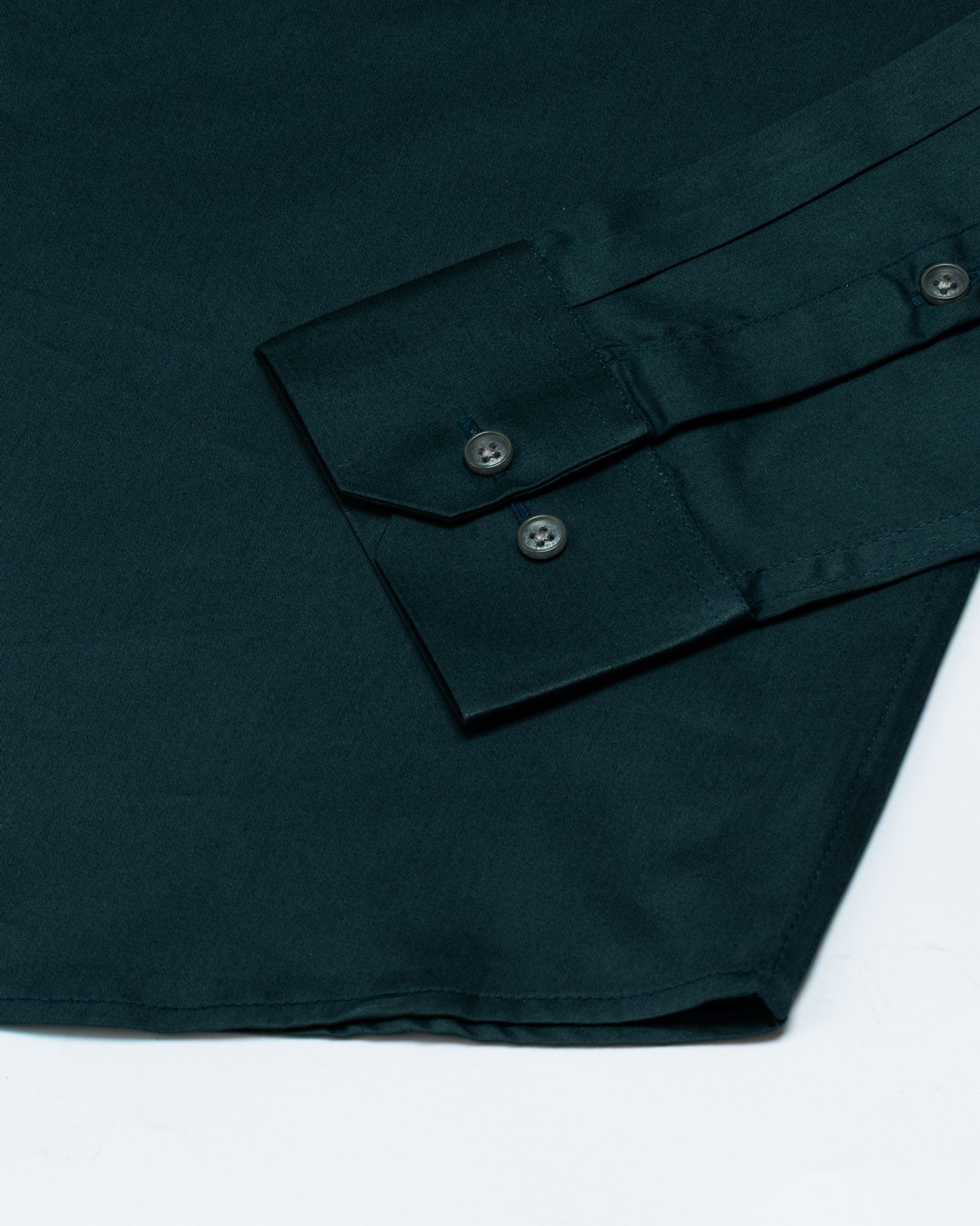 Zink Green Plain Cotton Shirt - John Ellies