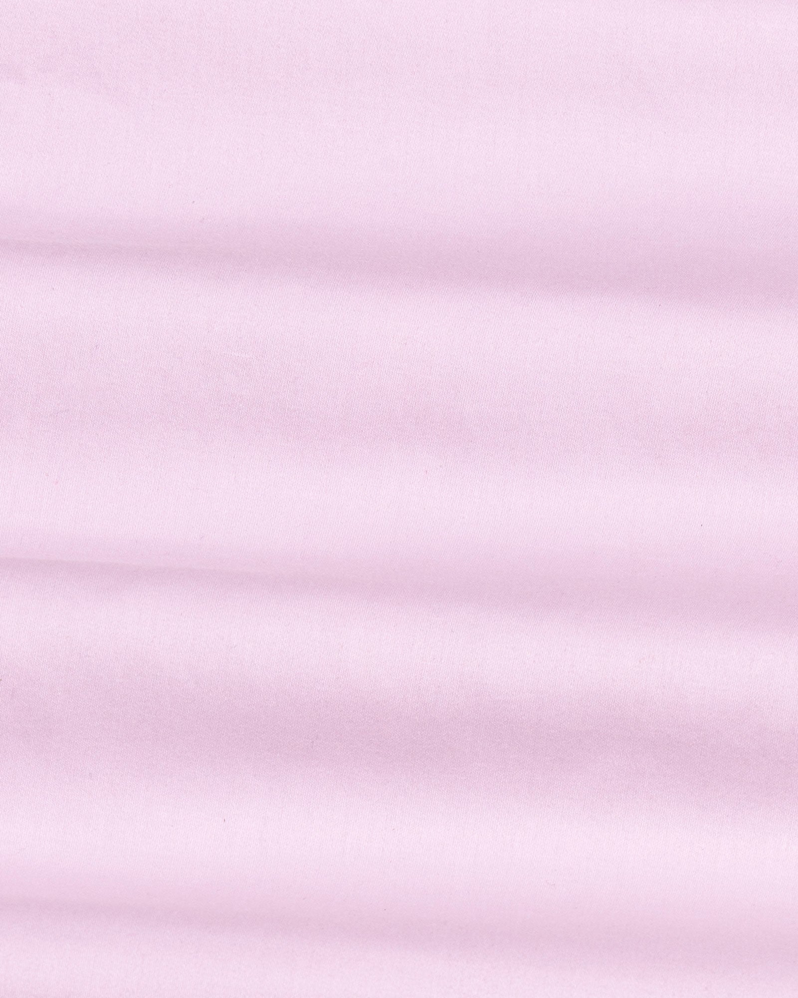 Zink Light Pink Plain Cotton Shirt - John Ellies
