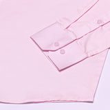 Zink Light Pink Plain Cotton Shirt - John Ellies